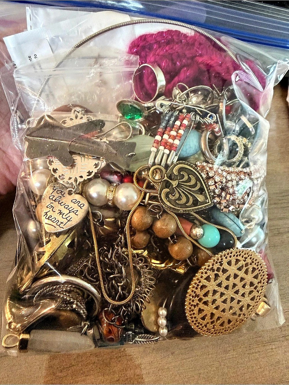 2 LB Crafters Lot Random Charms Single Earrings Beads Jewelry Making
